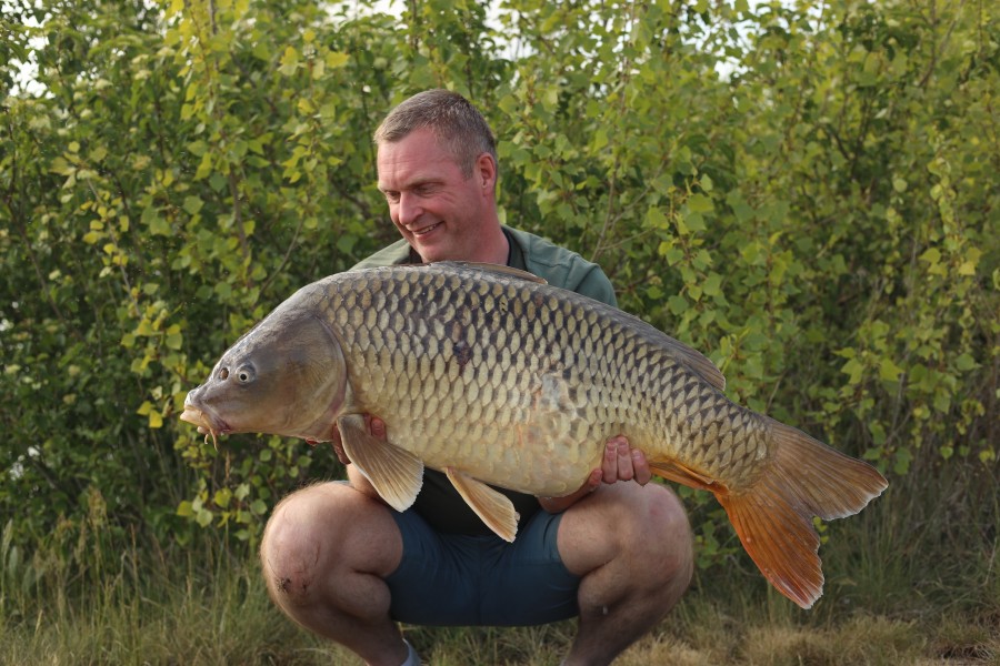 Paul with 'Not All About The Hat' 44lb 10oz