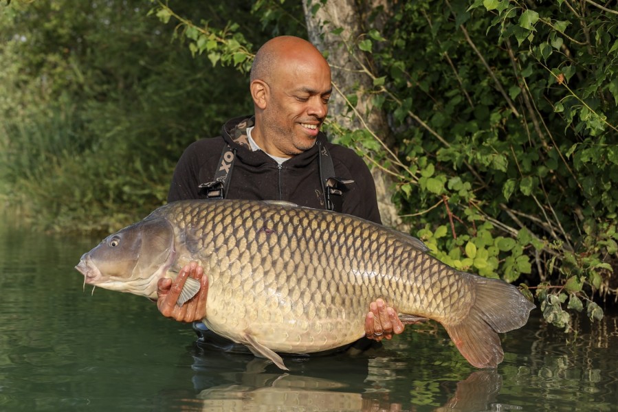 Ross Powell with The Grey at 52lb from Birches