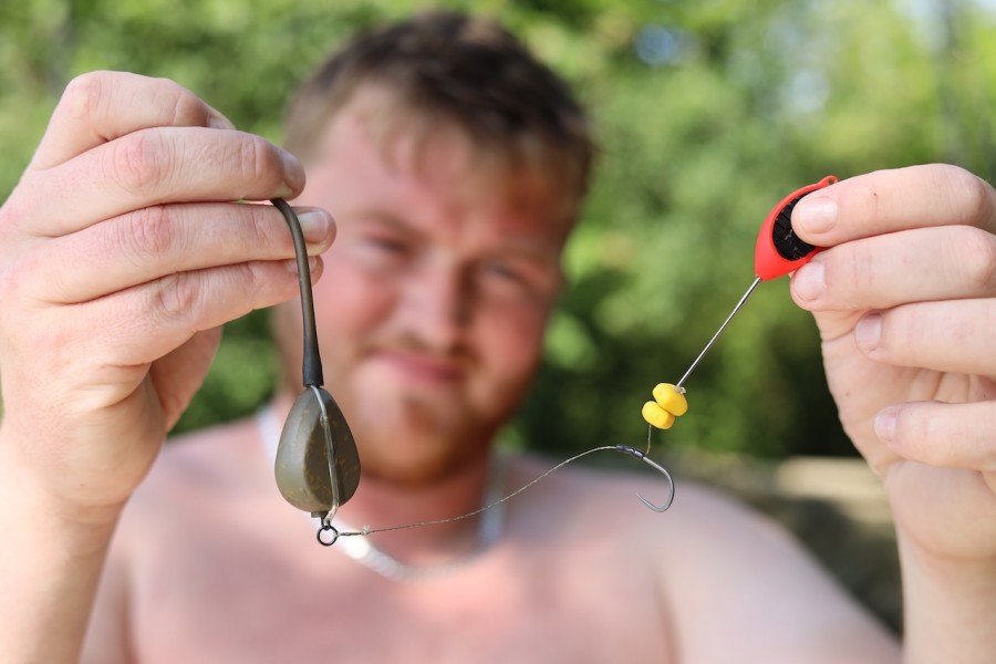 Ricky with his rig that caught Eye-Q