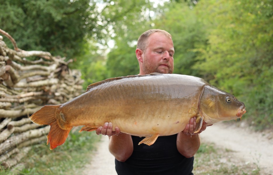 Henry with Blowt Fish