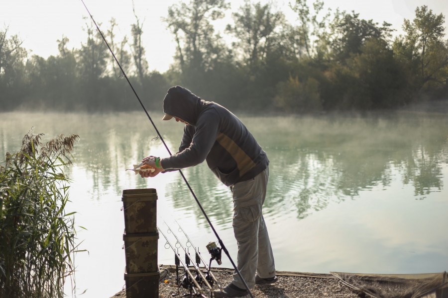 Keeping the bait going in was key