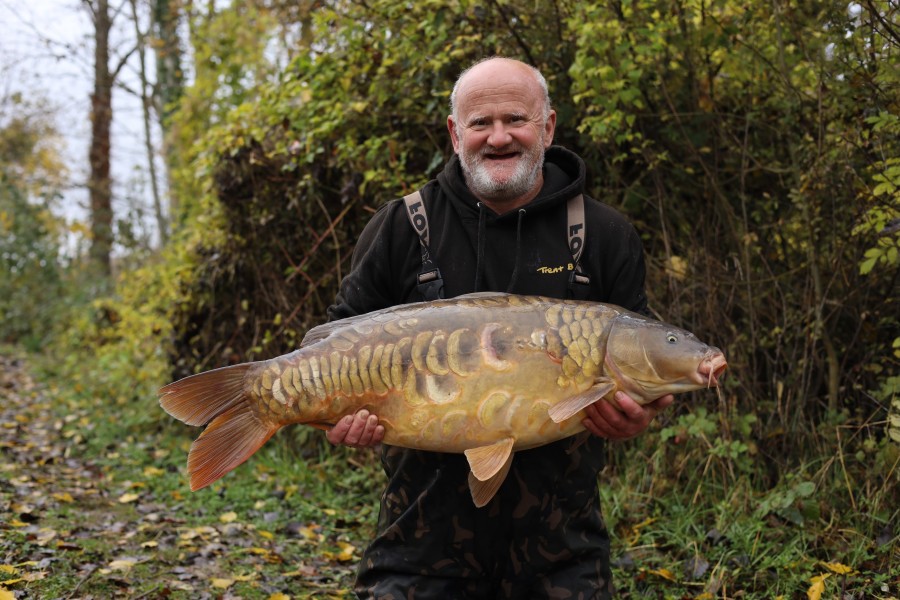 Trevor with his 36lb mirror