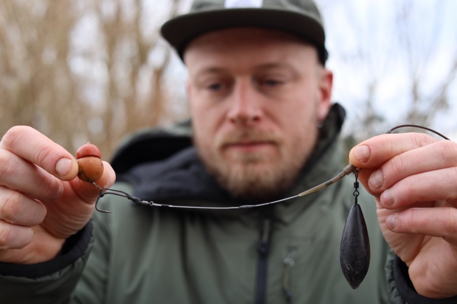 Alex's rig set up in Turtles Corner