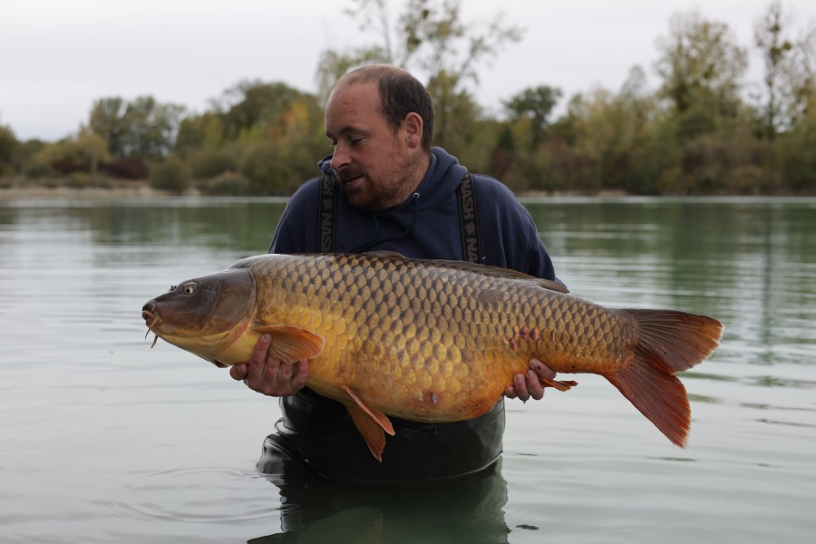 Wes with Maggie 51lb