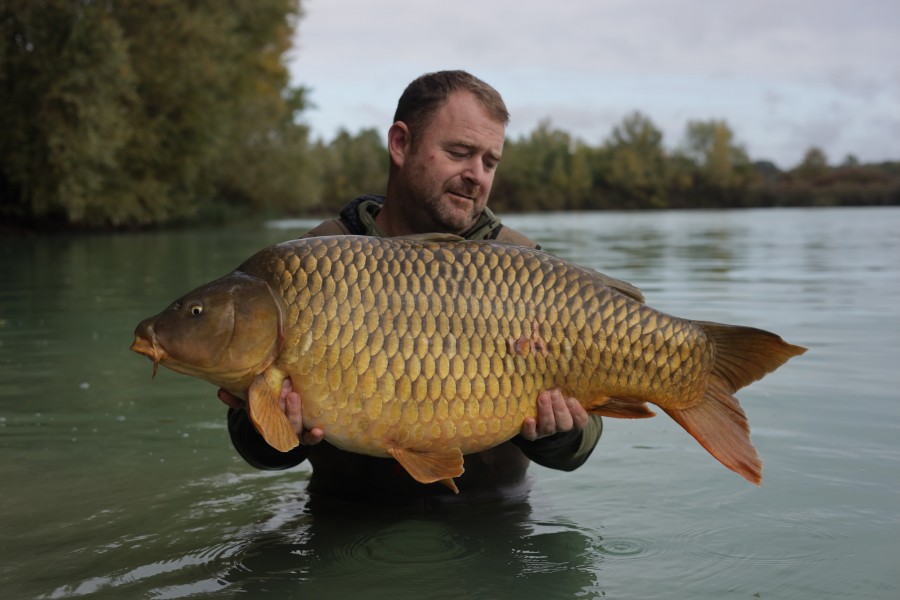 Jamie with Goose 45lb 4oz